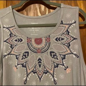 Grey New without tags Torrid tank top 2X